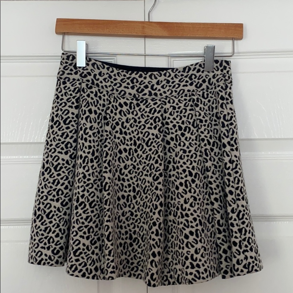 Cooperative Animal Print Skirt